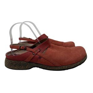 Teva 6934 Women's Ventura Slingback Leather Mules Size 11